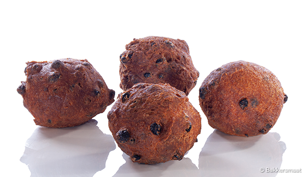 Oliebol met rozijnen